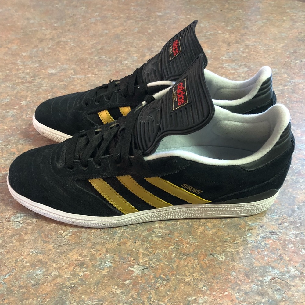 Adidas Men’s Size 12 Busenitz Pro SB Black/Gold
